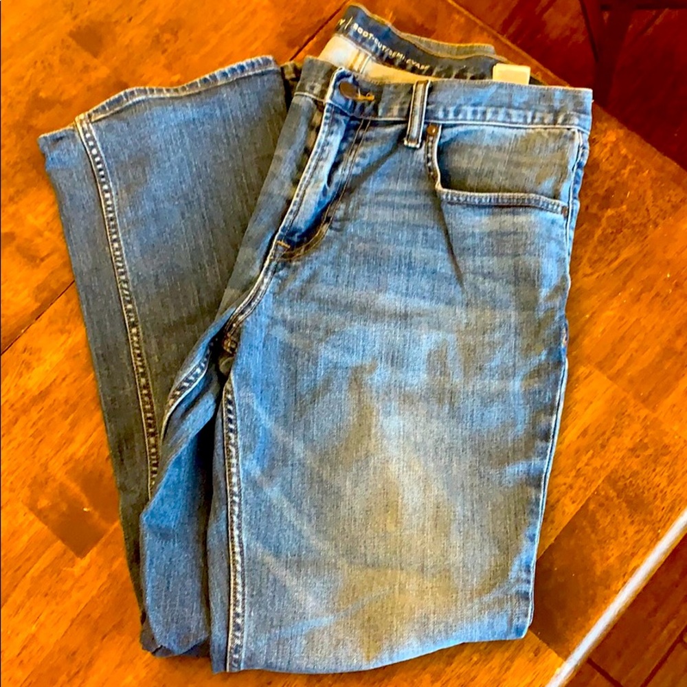 Mens Old Navy Boot-Cut Jeans